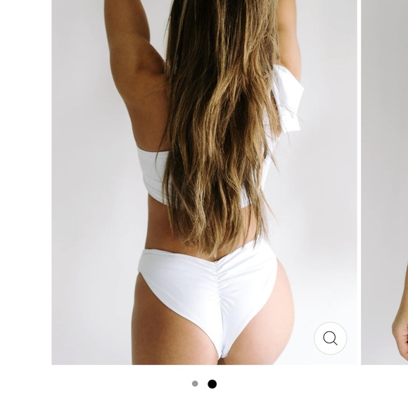 Londre Bikini white. 2 pieces. Size Small. - Picture 4 of 7